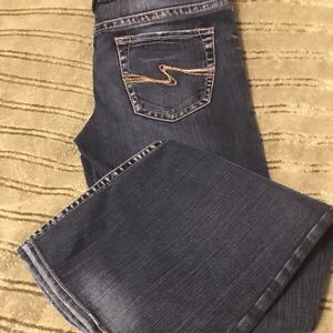 Silver Aiko 29/33 flare jeans
